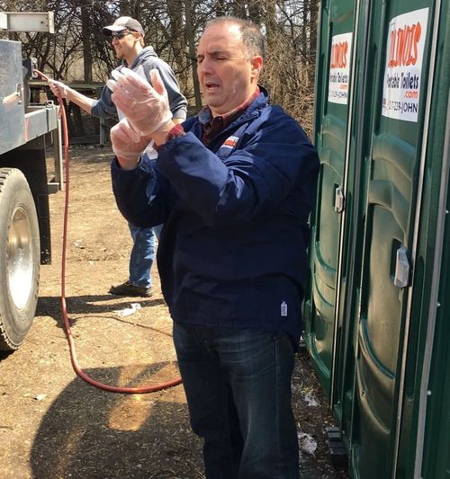 How We Service Portable Toilets