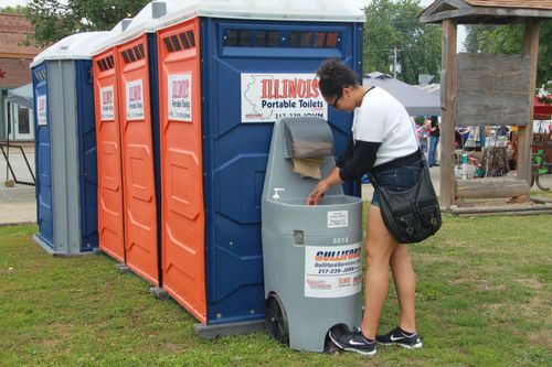 porta potties for smaller events